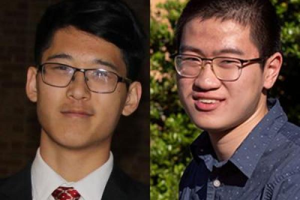 TAMS students named 2020 Goldwater Scholars