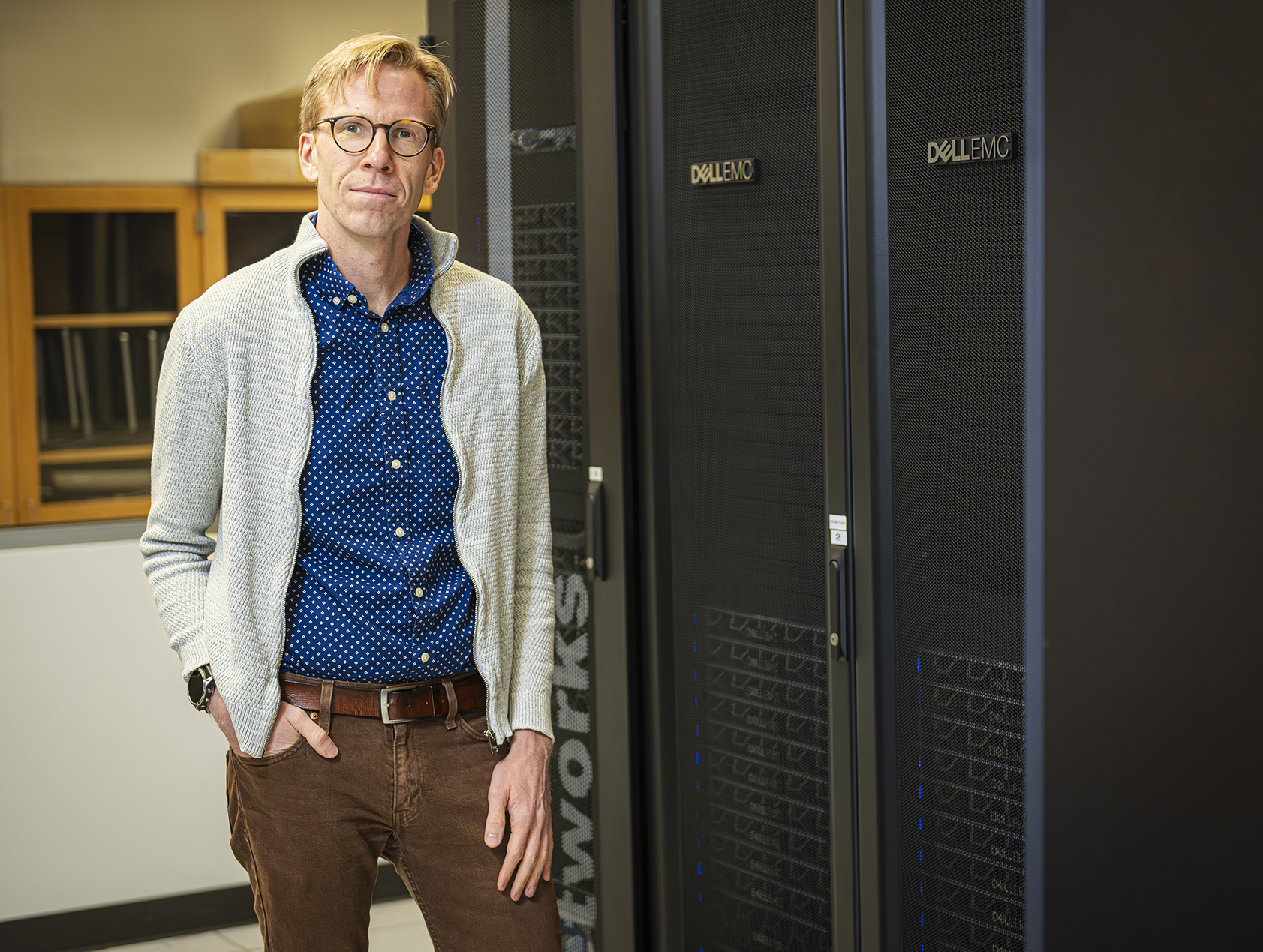 Photo of UNT chemistry professor Omar Valsson