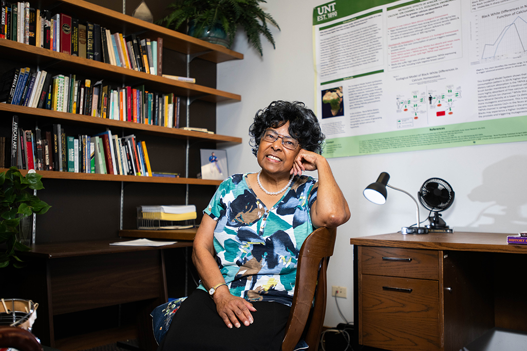 Photo of UNT professor Constance Hilliard