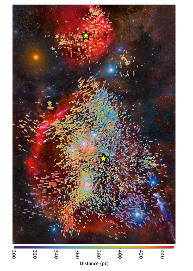 Graph of star turbulence courtesy of Marina Kounkel postdoctoral scholar at Western Washington Unive