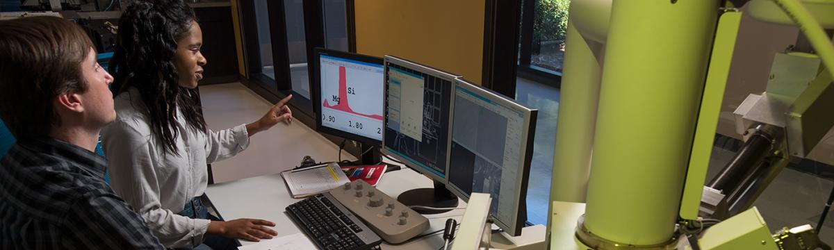 students using computer