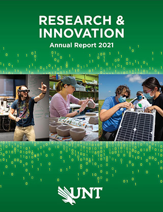 Cover of Research and Innovation Annual Report 2021