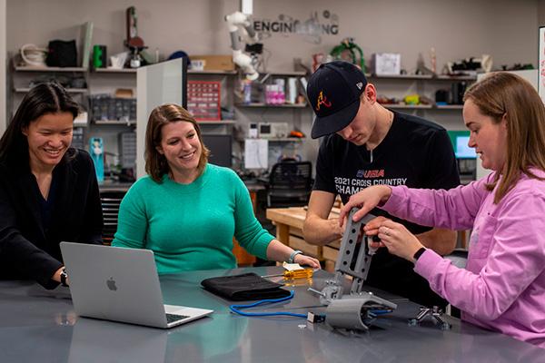 Biomedical Engineering Students Work to Help Child with Rare Disease
