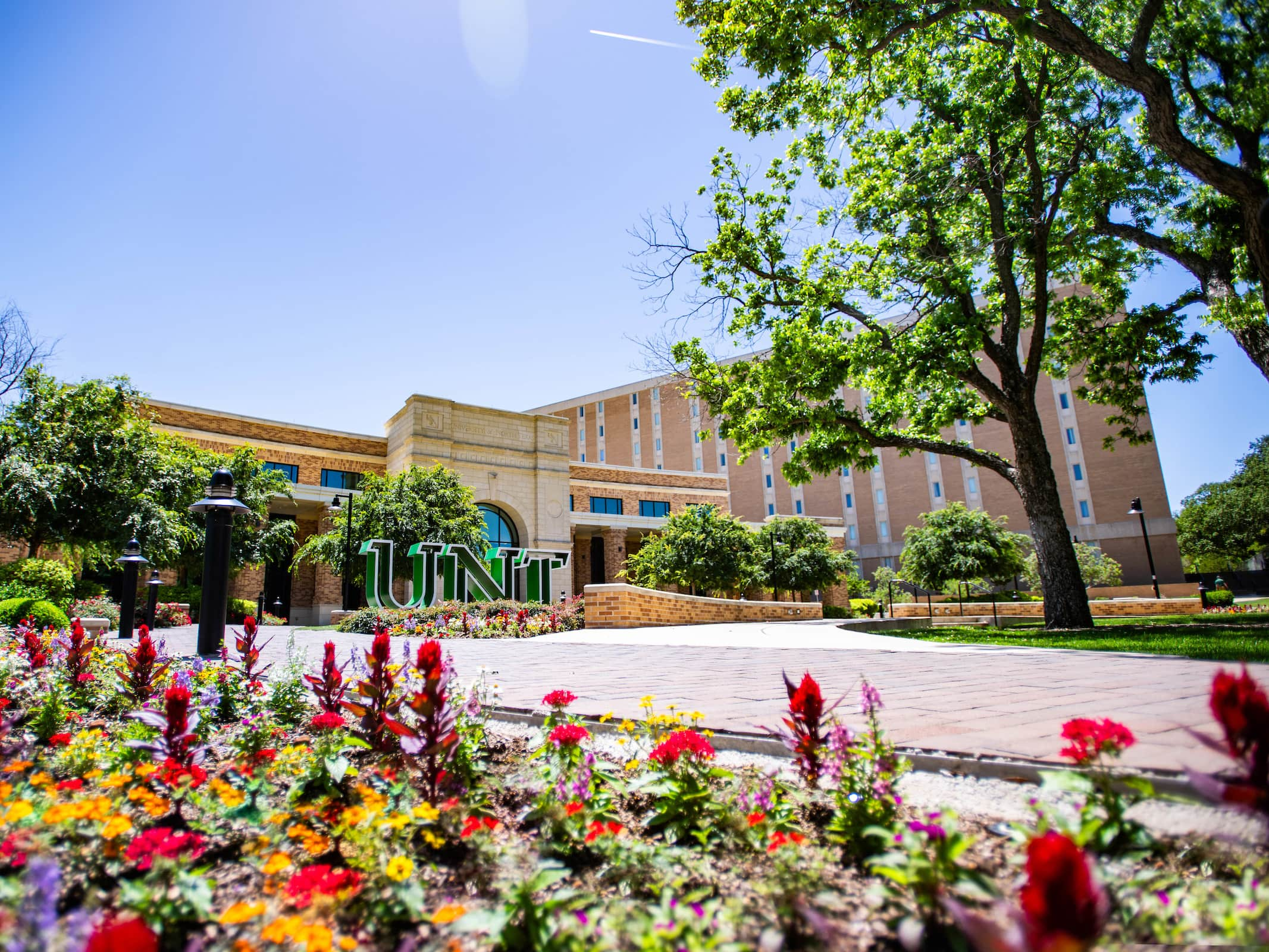 Photo of UNT Welcome Center